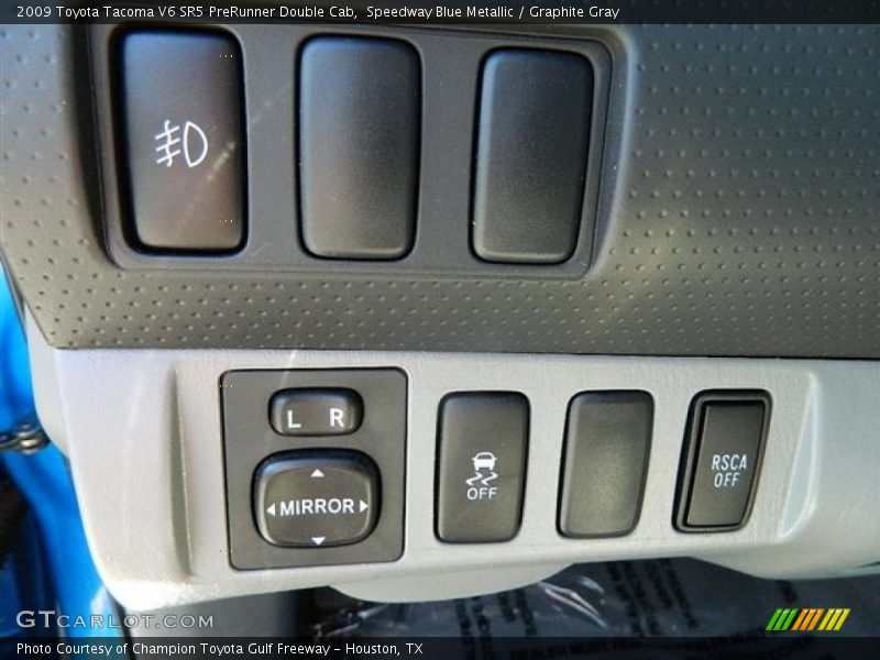Speedway Blue Metallic / Graphite Gray 2009 Toyota Tacoma V6 SR5 PreRunner Double Cab