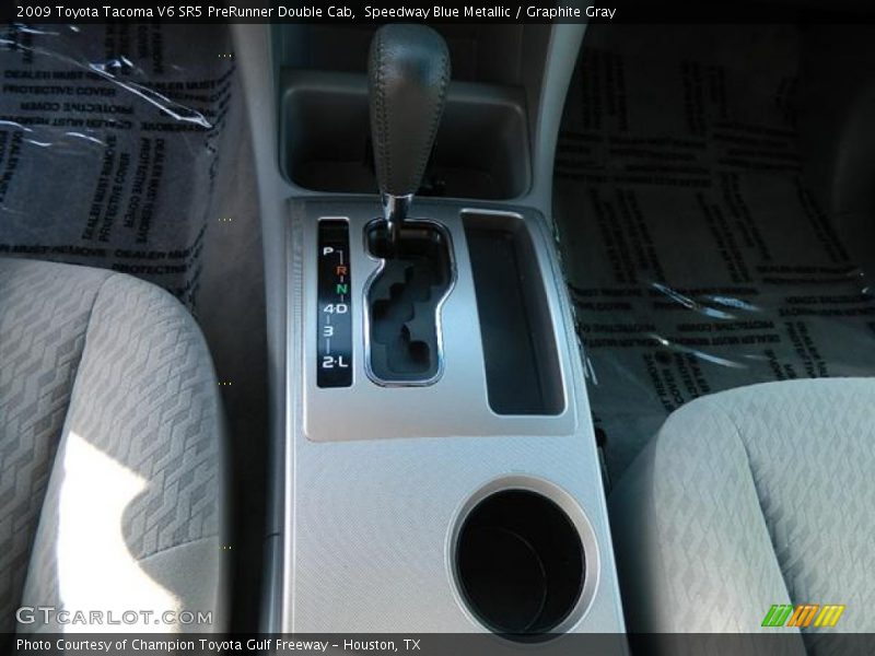 Speedway Blue Metallic / Graphite Gray 2009 Toyota Tacoma V6 SR5 PreRunner Double Cab