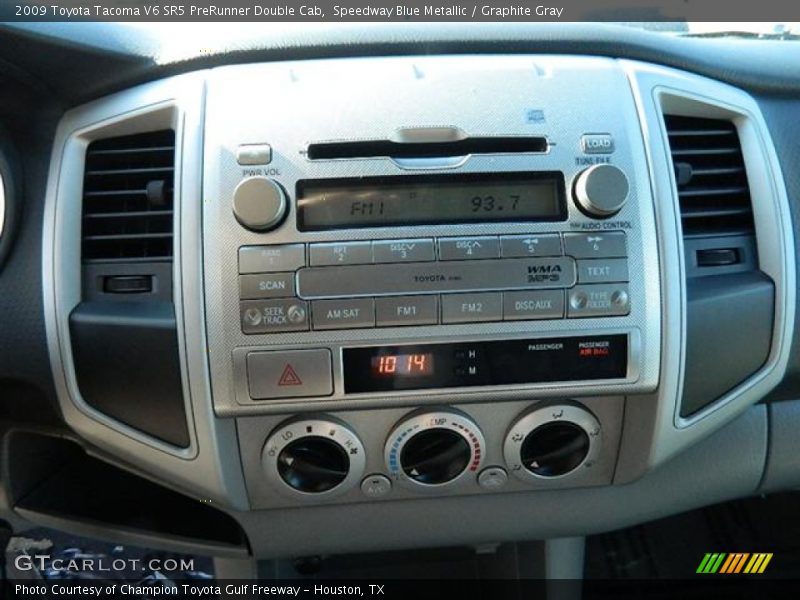 Speedway Blue Metallic / Graphite Gray 2009 Toyota Tacoma V6 SR5 PreRunner Double Cab