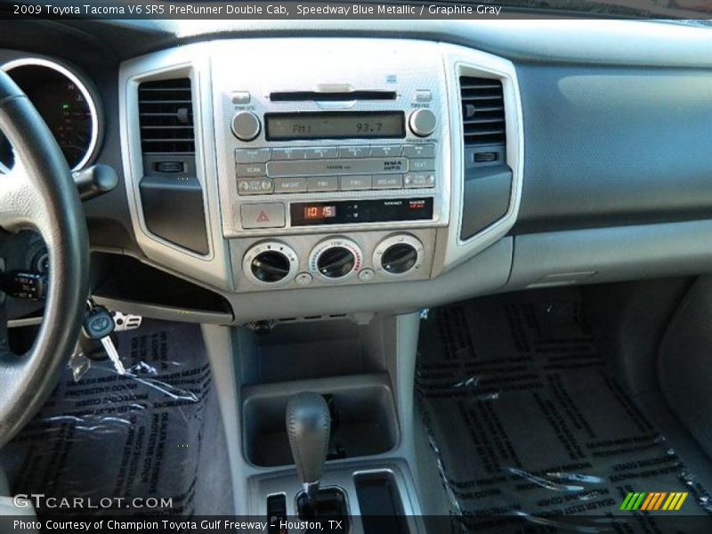 Speedway Blue Metallic / Graphite Gray 2009 Toyota Tacoma V6 SR5 PreRunner Double Cab