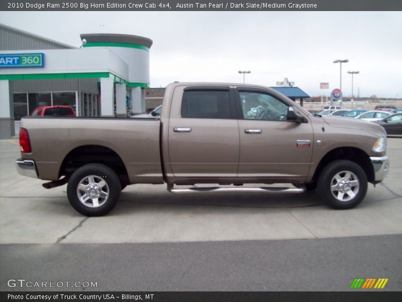 Austin Tan Pearl / Dark Slate/Medium Graystone 2010 Dodge Ram 2500 Big Horn Edition Crew Cab 4x4