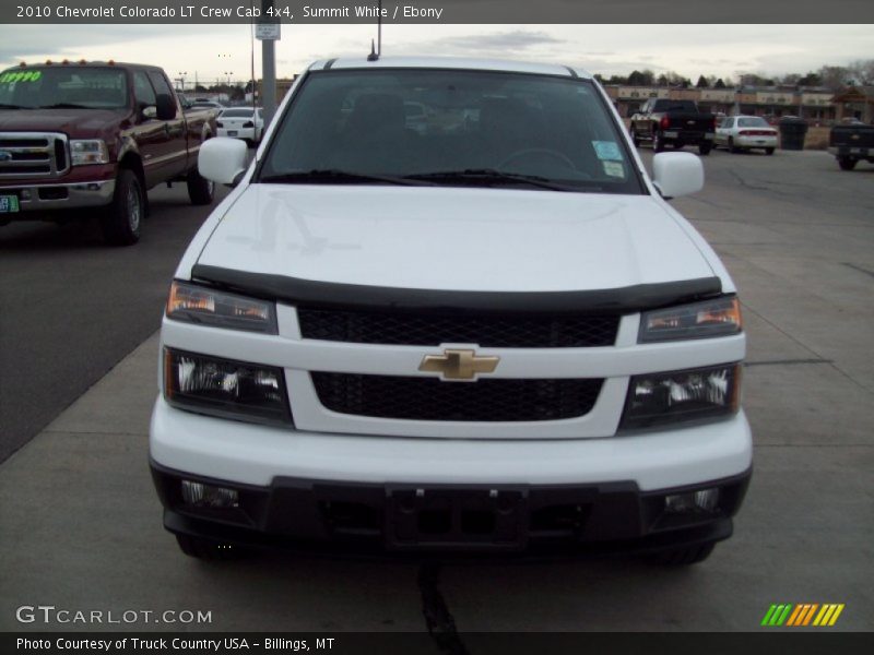 Summit White / Ebony 2010 Chevrolet Colorado LT Crew Cab 4x4