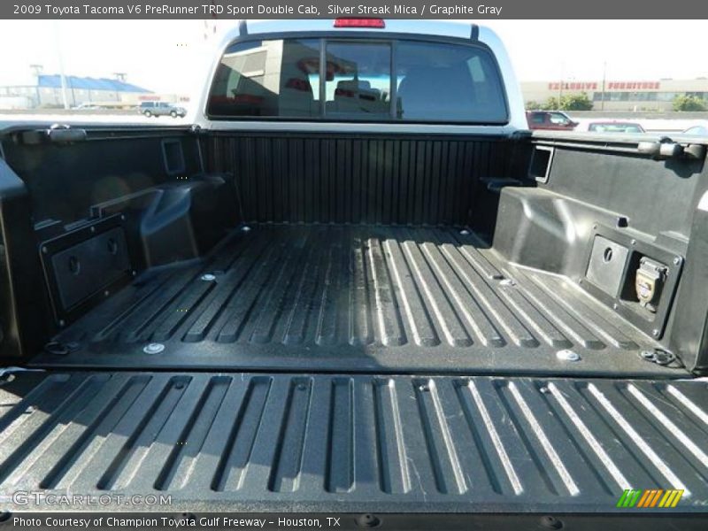 Silver Streak Mica / Graphite Gray 2009 Toyota Tacoma V6 PreRunner TRD Sport Double Cab