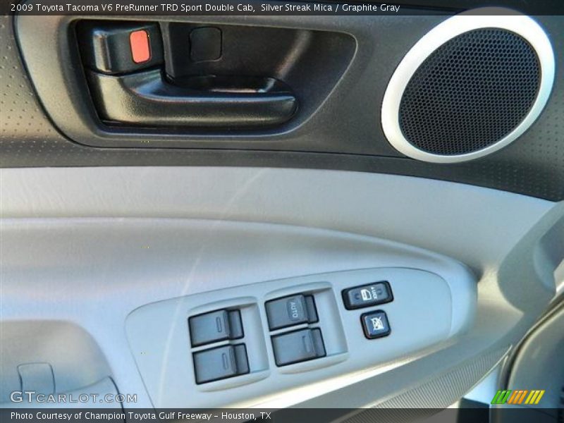 Silver Streak Mica / Graphite Gray 2009 Toyota Tacoma V6 PreRunner TRD Sport Double Cab