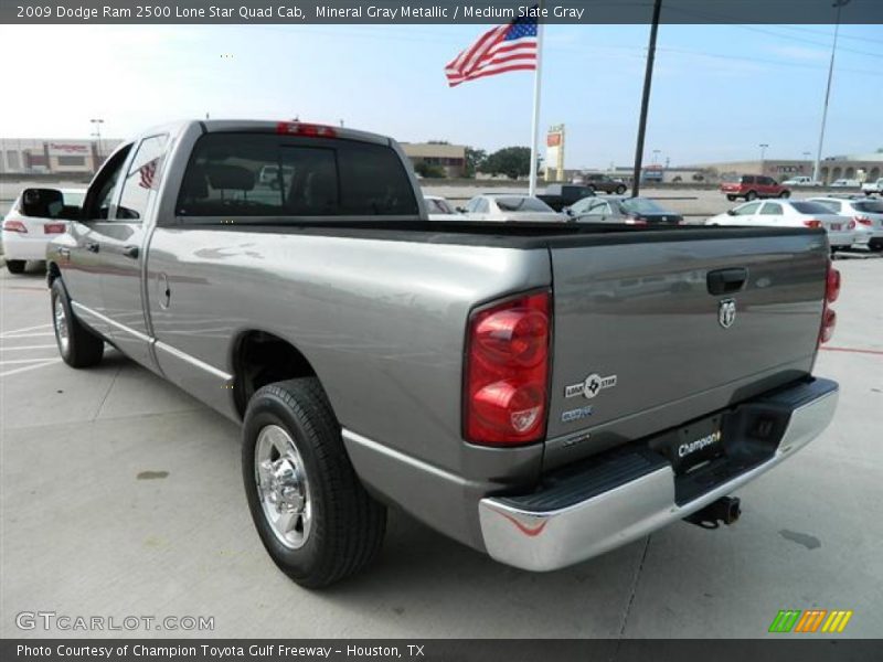 Mineral Gray Metallic / Medium Slate Gray 2009 Dodge Ram 2500 Lone Star Quad Cab
