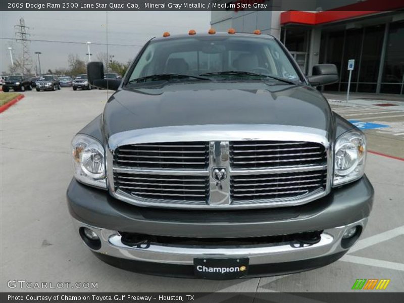 Mineral Gray Metallic / Medium Slate Gray 2009 Dodge Ram 2500 Lone Star Quad Cab