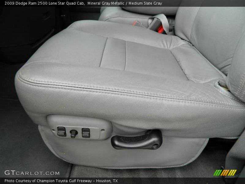 Mineral Gray Metallic / Medium Slate Gray 2009 Dodge Ram 2500 Lone Star Quad Cab
