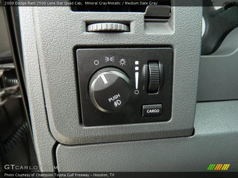 Controls of 2009 Ram 2500 Lone Star Quad Cab