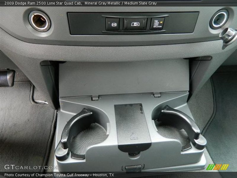 Mineral Gray Metallic / Medium Slate Gray 2009 Dodge Ram 2500 Lone Star Quad Cab