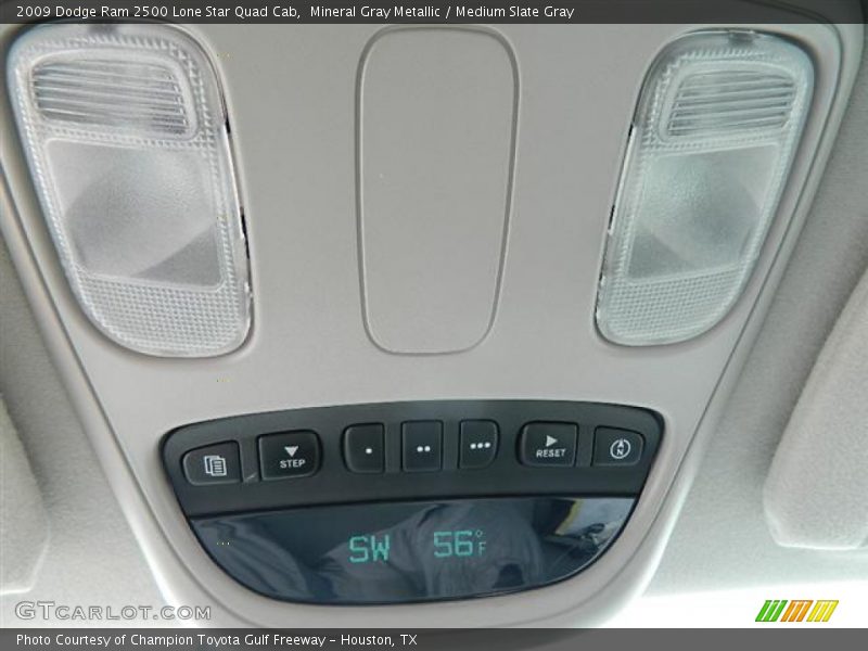 Mineral Gray Metallic / Medium Slate Gray 2009 Dodge Ram 2500 Lone Star Quad Cab