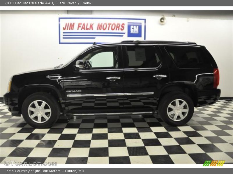 Black Raven / Ebony 2010 Cadillac Escalade AWD