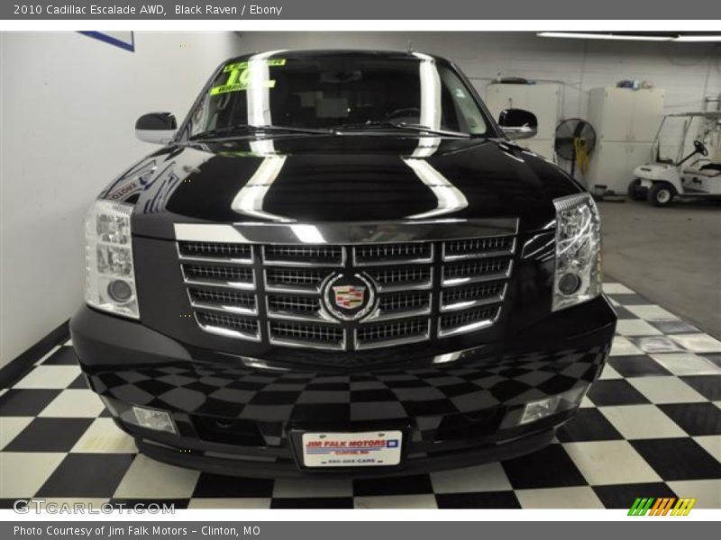 Black Raven / Ebony 2010 Cadillac Escalade AWD