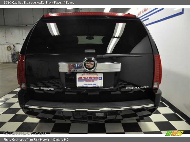 Black Raven / Ebony 2010 Cadillac Escalade AWD
