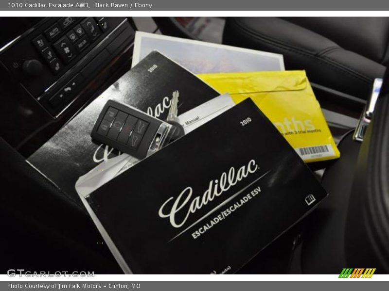 Black Raven / Ebony 2010 Cadillac Escalade AWD