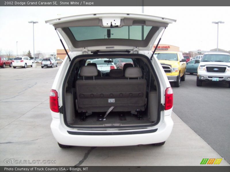 Stone White / Taupe 2002 Dodge Grand Caravan SE