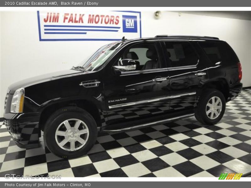 Black Raven / Ebony 2010 Cadillac Escalade AWD