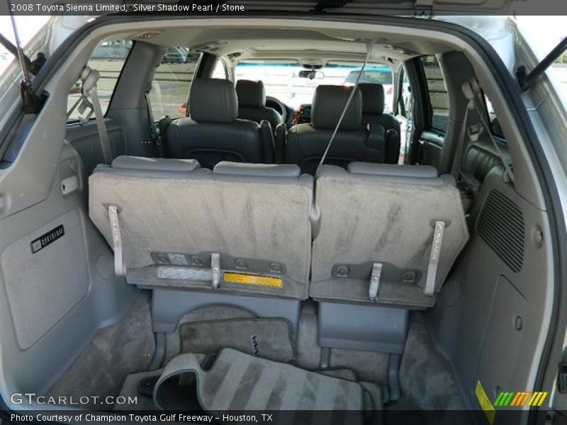 Silver Shadow Pearl / Stone 2008 Toyota Sienna Limited