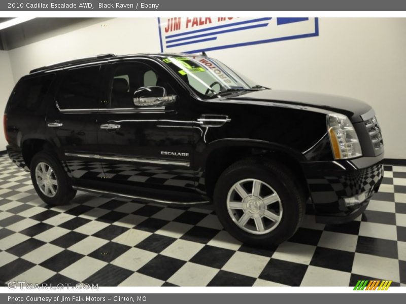 Black Raven / Ebony 2010 Cadillac Escalade AWD