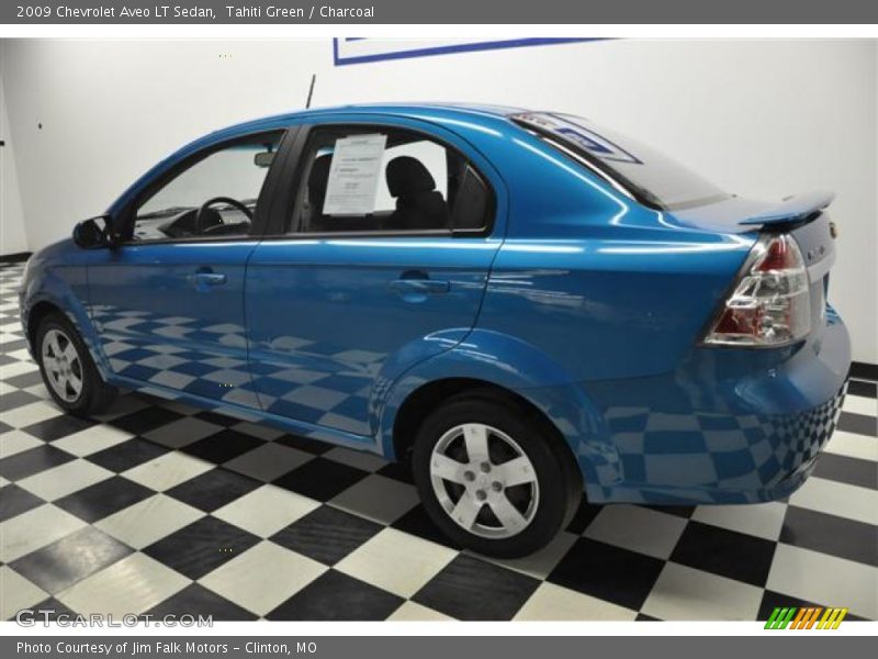 Tahiti Green / Charcoal 2009 Chevrolet Aveo LT Sedan