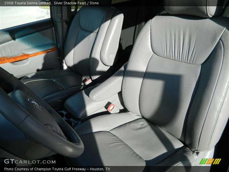 Silver Shadow Pearl / Stone 2008 Toyota Sienna Limited