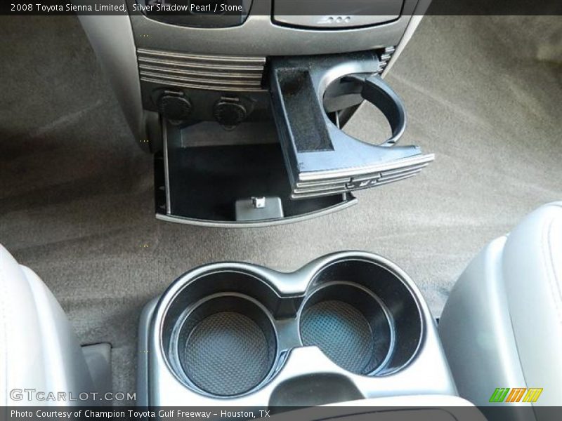 Silver Shadow Pearl / Stone 2008 Toyota Sienna Limited