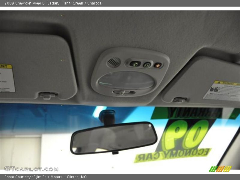 Tahiti Green / Charcoal 2009 Chevrolet Aveo LT Sedan