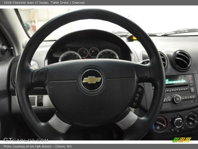 Tahiti Green / Charcoal 2009 Chevrolet Aveo LT Sedan
