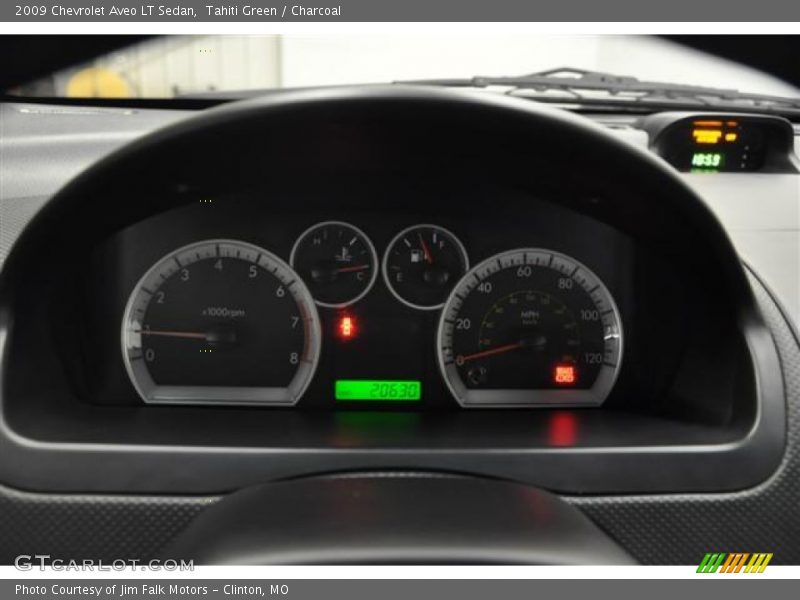 Tahiti Green / Charcoal 2009 Chevrolet Aveo LT Sedan