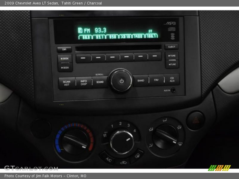 Tahiti Green / Charcoal 2009 Chevrolet Aveo LT Sedan