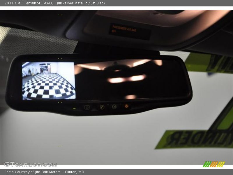Quicksilver Metallic / Jet Black 2011 GMC Terrain SLE AWD