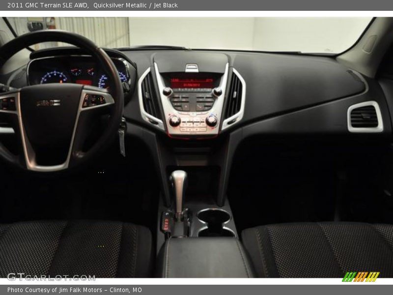 Quicksilver Metallic / Jet Black 2011 GMC Terrain SLE AWD