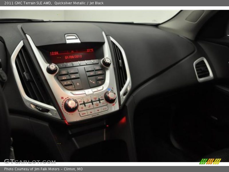 Quicksilver Metallic / Jet Black 2011 GMC Terrain SLE AWD