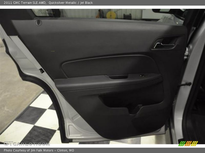 Quicksilver Metallic / Jet Black 2011 GMC Terrain SLE AWD
