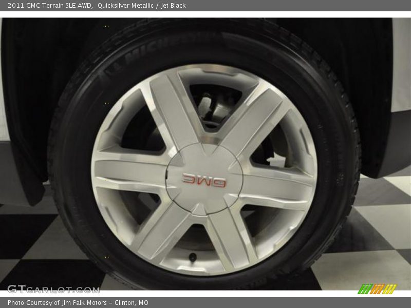Quicksilver Metallic / Jet Black 2011 GMC Terrain SLE AWD