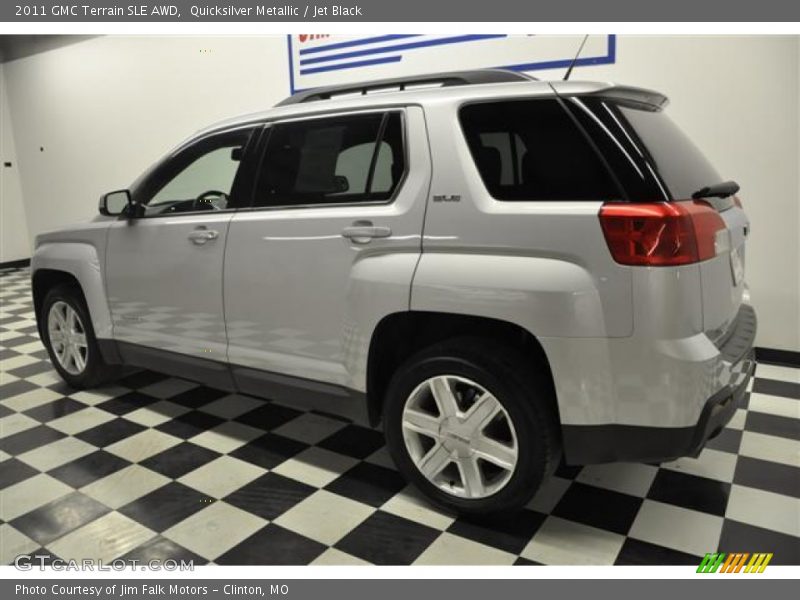 Quicksilver Metallic / Jet Black 2011 GMC Terrain SLE AWD