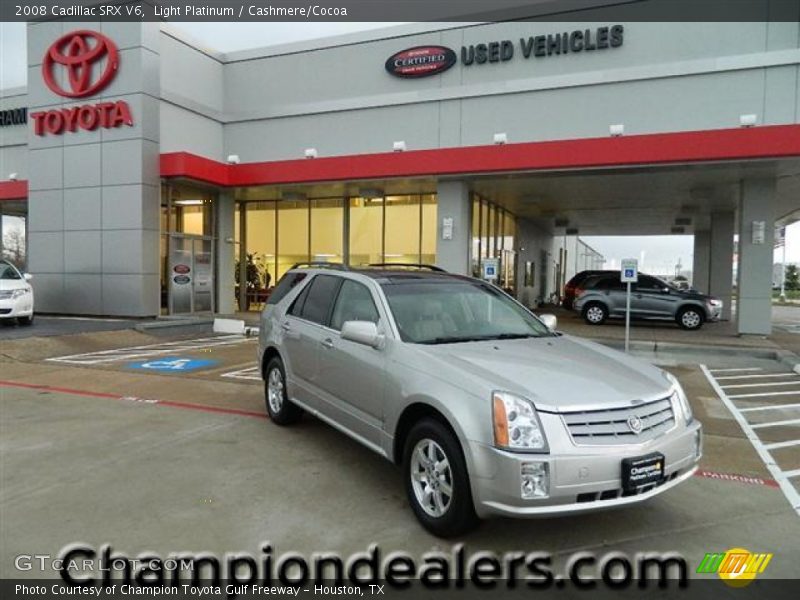 Light Platinum / Cashmere/Cocoa 2008 Cadillac SRX V6