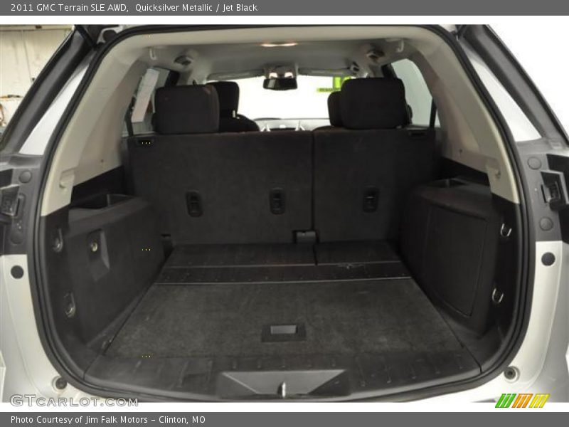 Quicksilver Metallic / Jet Black 2011 GMC Terrain SLE AWD