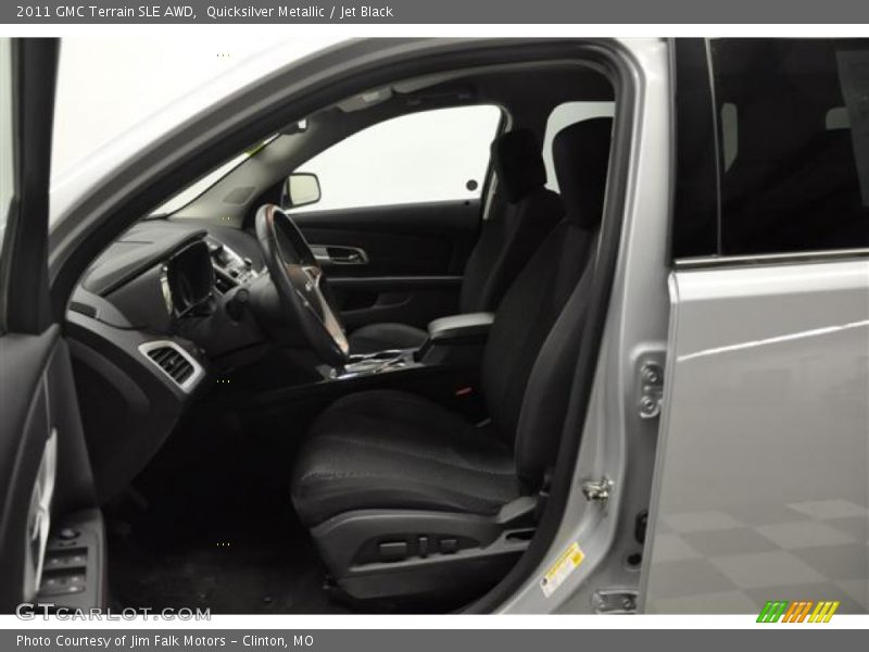 Quicksilver Metallic / Jet Black 2011 GMC Terrain SLE AWD
