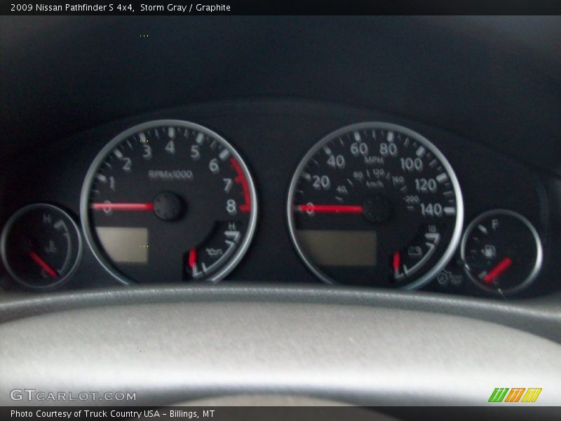 Storm Gray / Graphite 2009 Nissan Pathfinder S 4x4
