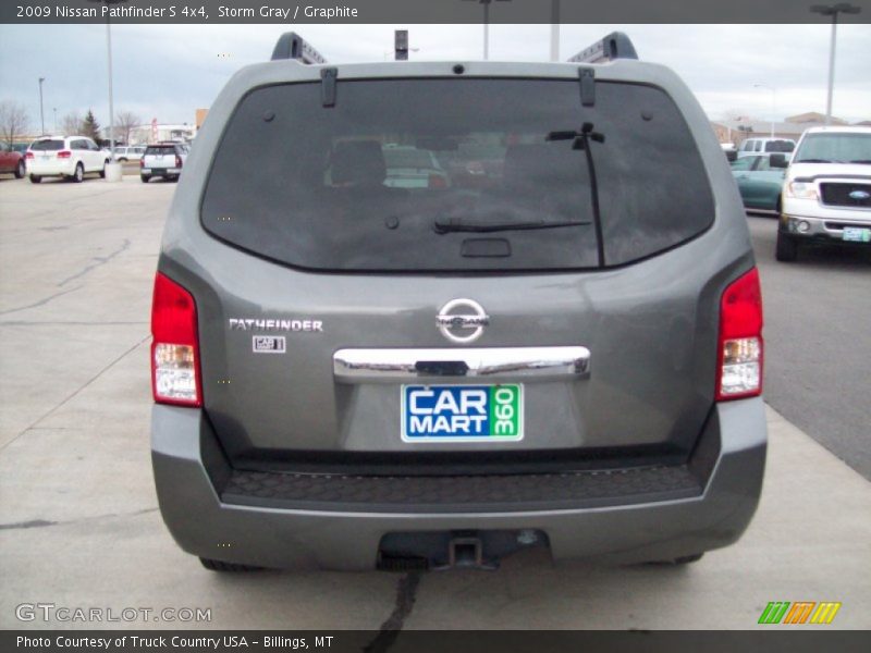 Storm Gray / Graphite 2009 Nissan Pathfinder S 4x4