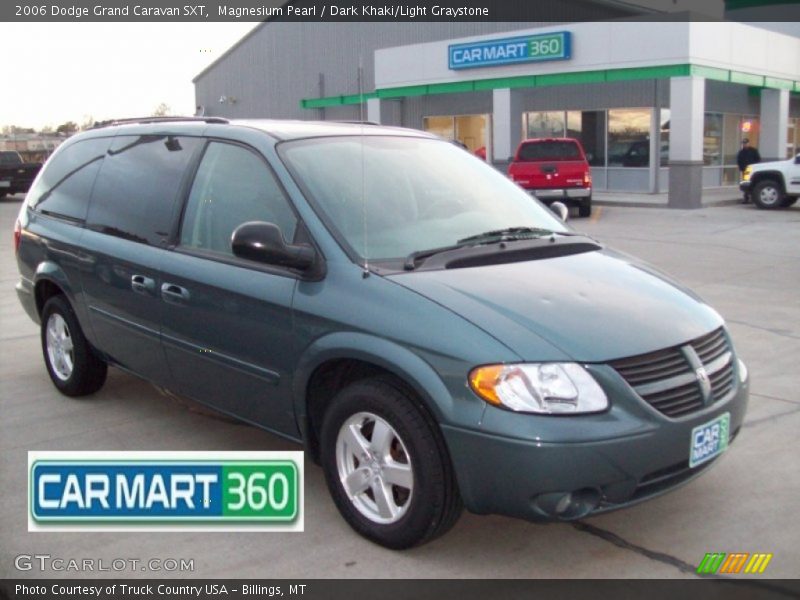 Magnesium Pearl / Dark Khaki/Light Graystone 2006 Dodge Grand Caravan SXT