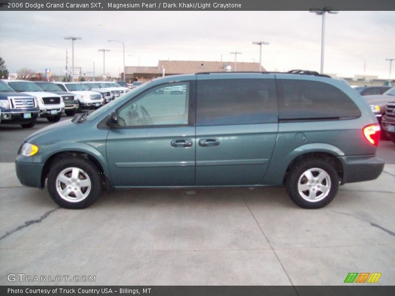 Magnesium Pearl / Dark Khaki/Light Graystone 2006 Dodge Grand Caravan SXT