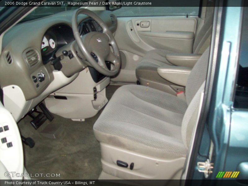 Magnesium Pearl / Dark Khaki/Light Graystone 2006 Dodge Grand Caravan SXT