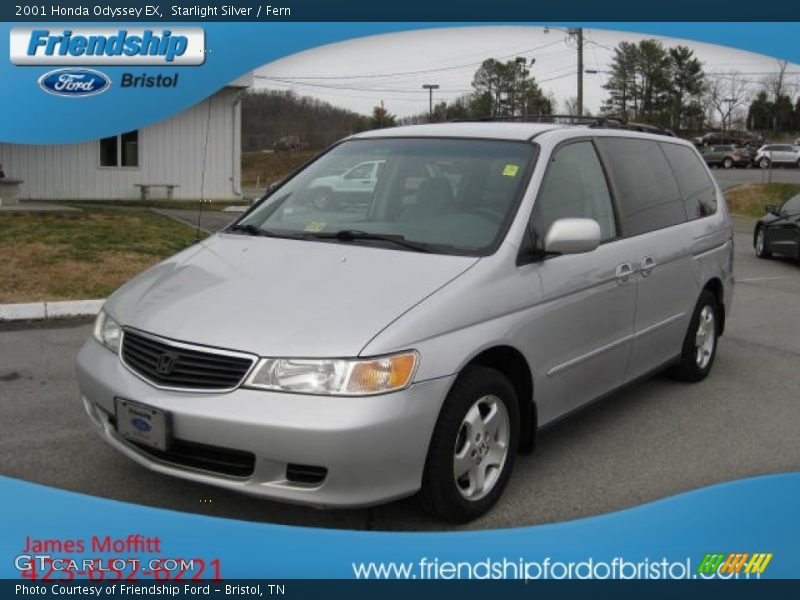 Starlight Silver / Fern 2001 Honda Odyssey EX