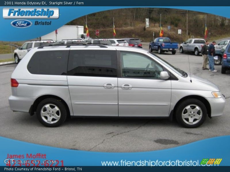 Starlight Silver / Fern 2001 Honda Odyssey EX