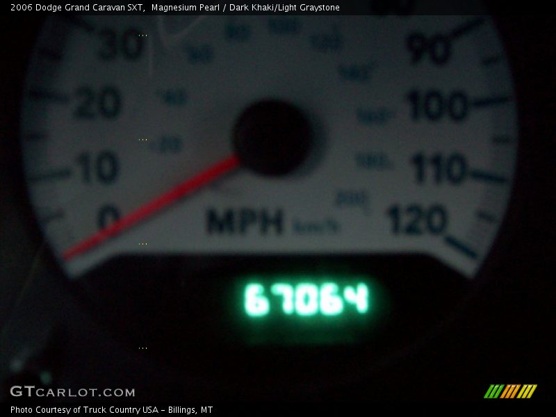 Magnesium Pearl / Dark Khaki/Light Graystone 2006 Dodge Grand Caravan SXT