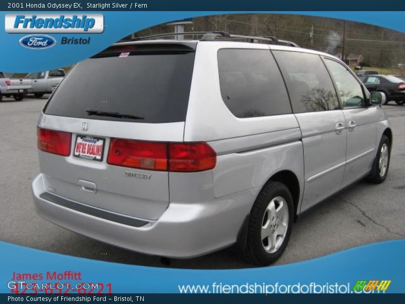 Starlight Silver / Fern 2001 Honda Odyssey EX