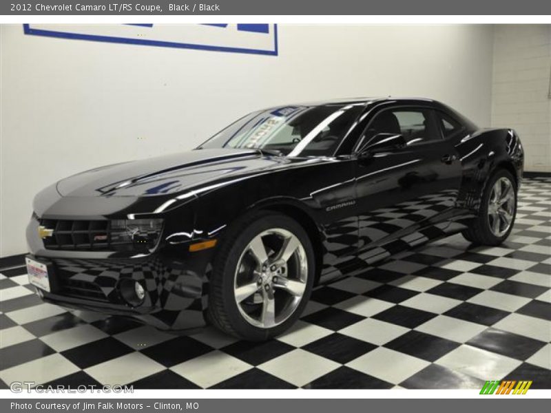 Black / Black 2012 Chevrolet Camaro LT/RS Coupe