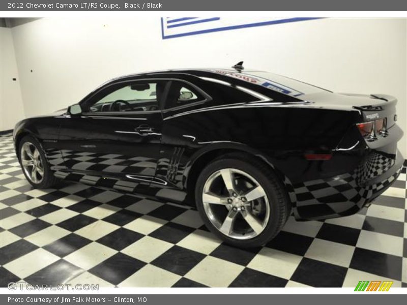 Black / Black 2012 Chevrolet Camaro LT/RS Coupe