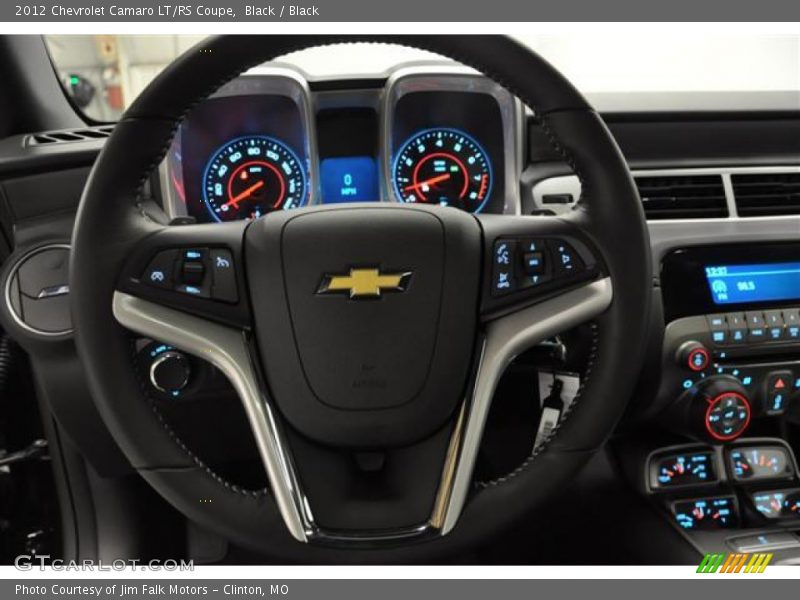 Black / Black 2012 Chevrolet Camaro LT/RS Coupe